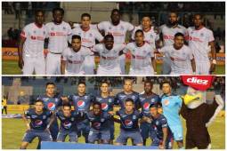 Olimpia y Motagua empataron 1-1 en el juego de ida de la semifinal del Torneo Clausura 2021-22.