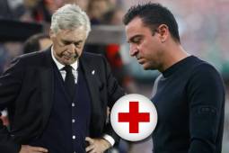 Ancelotti pierde a Carvajal en e Real Madrid y Xavi no podrá contar con Iñigo Martínez en el Barcelona.