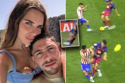 La esposa de Fede Valverde 'explota' por la no expulsión de Gerard Martín... ¡y luego lo borra!