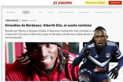 Alberth Elis vive una etapa maravillosa en sus primeros meses con el Girondins de Francia.