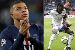 Mbappé le desea una pronta recuperación a Elis tras la fuerte lesión que sufrió el catracho en la Ligue 2.