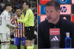 ¿Perdieron por el arbitraje? Simeone responde sin filtros luego de caer en el derbi ante Real Madrid