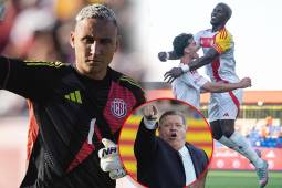 Costa Rica sufrió derrota ante la selección de Cataluña en el regreso de Keylor Navas