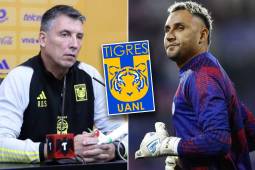 Siboldi desmintió las informaciones que vinculan al tico Keylor Navas con los Tigres para el Clausura 2024.