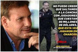 Carlos Prono respondió a los comentarios del técnico de Canadá, John Herdman.