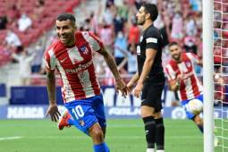 Ángel Correa marcó el gol del triunfo del Atlético ante el Elche.