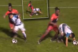 Se hizo viral: la insólita jugada en el Choloma-Platense por la final de la Liga de Ascenso en Honduras