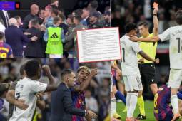 Acta arbitral del Clásico Real Madrid-Barcelona: ¡2 rojas, 10 amarillas y el futbolista que habría provocado la pelea!