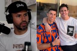 Kun Agüero atacó al periodista Edu Aguirre: “Es el chupamedias de Cristiano; no tengo problema en decírtelo a la cara”