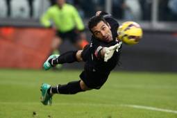 Gianluigi Buffon en la portería.