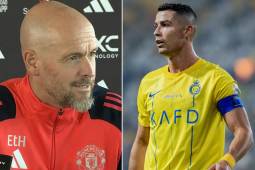 Ten Hag le respondió a Cristiano Ronaldo en la conferencia del United: “Él está lejos de Manchester...”