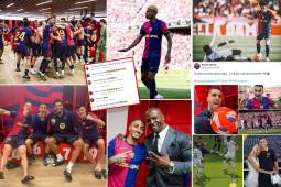 Así celebraron los jugadores del equipo azulgranas en sus redes sociales luego de quedarse con el Clásico de LaLiga.