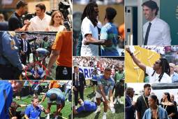 Así se vivió la previa del PSG-Real Madrid que se disputa en Nueva Jersey en las semifinales del Mundial de Clubes.