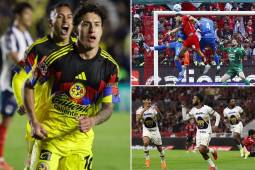 América se impone sobre Monterrey antes de recibir a Olimpia; Toluca se deja empatar de Cruz Azul