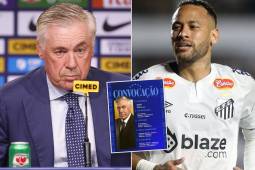 Ancelotti dio su primera lista como DT de Brasil y revela por qué no llamó a Neymar: Hablé con él esta mañana...