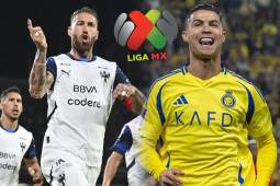 Desde Arabia: la reacción de Cristiano Ronaldo tras el segundo gol de Sergio Ramos en la Liga MX