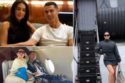 El delantero portugués y la modelo presumen de un nuevo medio de transporte y cada detalle está diseñado para sus necesidades.