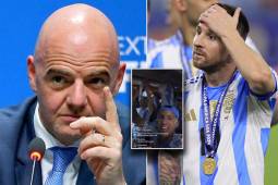 La FIFA que dirige Gianni Infantino iniciará una investigación sobre Argentina por los cantos racistas contra Francia.
