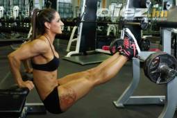 Hulda López es entrenadora de fitness y una de las mejores atletas en este deporte. FOTO Neptalí Romero