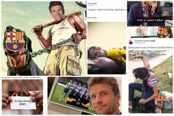 El Barcelona quedó en tercer lugar del Grupo E con siete puntos, resultado que lo manda a la UEFA Europa League. En los memes no lo han perdonado luego de su derrota 3-0 ante Bayern Múnich.