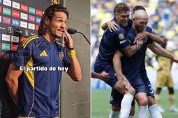 La excusa de Cavani tras estrellarse con el Auckland y quedar eliminado: Cuando te meten 10 jugadores en el área...