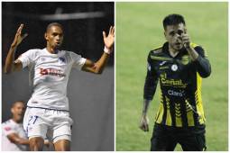 Jerry Bengtson y Ramiro Rocca, dos los principales goleadores del Apertura 2021.