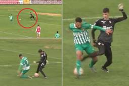 Un portero se hizo viral tras “retirar” a su rival: regate y caño de espaldas que sorprendió a todos