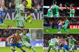 Levante sufrió su séptima derrota frente al Atlético en el fútbol español y así le fue al hondureño Kervin Arriaga.