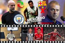 Los últimos movimientos en el mercado de fichajes de Europa: Manchester City confirma una baja y Guardiola se va por una figura del Real Madrid. El futbolista que fue apartado del Barcelona por decisión de Flick.