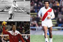 Alex Olmedo, Natalia Málaga y Teófilo Cubillas son algunos deportistas histórico de Perú.