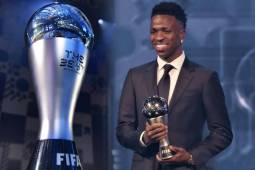 ¡El mejor del mundo! Vinicius destronó a Messi y fue premiado con el The Best 2024 de la FIFA