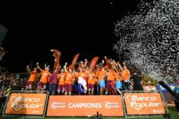 El Deportivo Saprissa festejó por todo lo alto el título número 33 obtenido ante el Herediano.