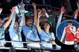 Manchester City consigue su primer título de la temporada tras vencer al Arsenal en Wembley