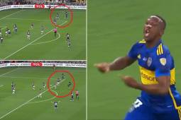 Marcelo lo deja pasar y Advíncula firma golazo: así lo empataba Boca ante Fluminense en la final de Copa Libertadores