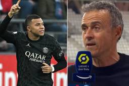 Luis Enrique no quiso hablar de los goles de Mbappé y le pide que ayude un poco más a sus compañeros.