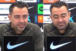 Xavi Hernández atendió a los medios de comunicación previo al partido del Barcelona contra Alavés.