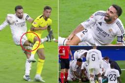 Terrible imagen: los gritos de Carvajal tras sufrir fuerte lesión de rodilla y Real Madrid teme lo peor