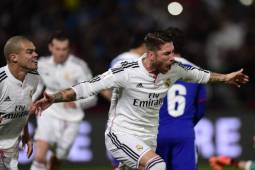 El Real Madrid derroto este martes 4-0 al al Cruz Azul mexicano en la primera semifinal, disputada en Marraquech (Marruecos). Foto AFP