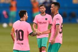 Messi lideró la victoria del Barcelona en el juego amistoso disputado ante el Girona.