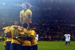 Brasil vs Honduras en amistoso previo a Copa America 2015. Foto AFP.