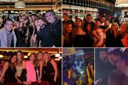 El astro argentino y sus amigos del Inter Miami organizaron una fiesta en un restaurante donde estaba una preciosa modelo.