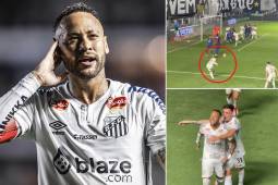 Neymar sigue brillando: así fue su nuevo golazo en la victoria del Santos por el Campeonato Paulista