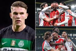 Arsenal bajó de las nubes al Sporting de Gyökeres y le receta paliza en la Champions League