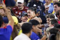 La Conmebol prepara la sanción que impondrá a Darwin Núñez por su pelea con afición colombiana.