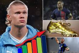 Así marcha la pelea por la Bota de Oro de la presente temporada. Solo un milagro podría hacer que Erling Haaland pueda repetir el premio.