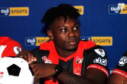 Rafael Agámez, delantero colombiano que buscará ser protagonista en el Torneo Apertura 2022.