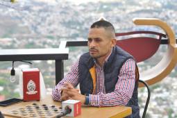 Omar Elvir charló ampliamente con Diez desde las instalaciones de Cafetalino.