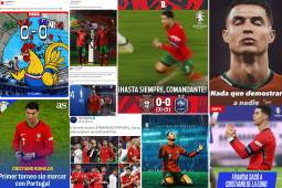 Cristiano Ronaldo jugó su último partido en la Eurocopa por la dura eliminación de Portugal ante Francia desde la tanda de penales por el pase a semifinales. La prensa reaccionó tras el adiós del goleador.