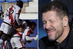 El Rayo Vallecano aplastó al Atlético y llega a 25 puntos que lo colocan en el puesto 16 del fútbol español.