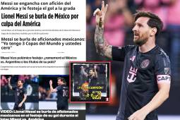 El capitán argentino anotó el empate 1-1 en el primer tiempo y luego se dirigió a un sector de la grada con polémica celebración.